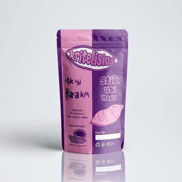 Purple Mylar Bags
